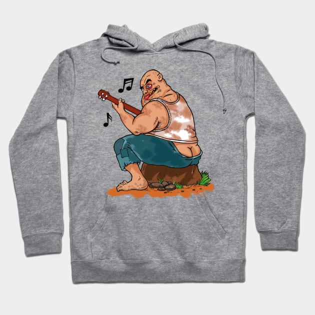 BANJO MAN Hoodie by Armadillo Hat